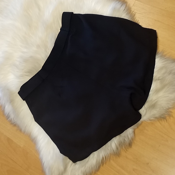 Shinestar Black Rayon Shorts-#1477 - Picture 9 of 9